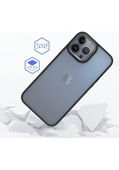 Zore İphone 13 Pro Max Uyumlu Nvth Flora Kılıf-rose Gold