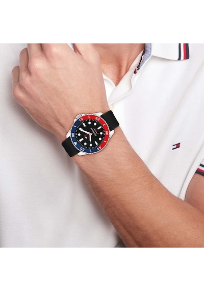 Tommy Hilfiger Th1792201 Erkek Kol Saati Metalik Gri