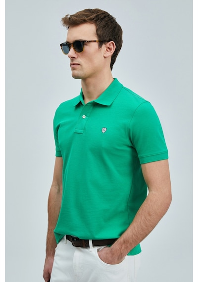 Lufian Erkek Polo Yaka T Shirt 111040206 Açık Yeşil Açik Yeşil