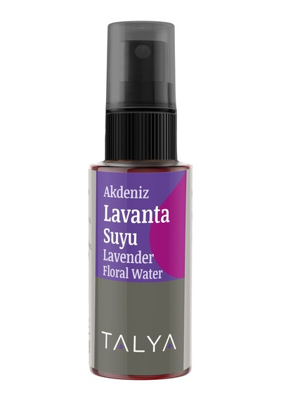 Talya Akdeniz Lavanta Suyu %100 Saf Doğal ve Katıksız Sprey Şişe Ferahlatıcı Etkili Tonik 50 ML