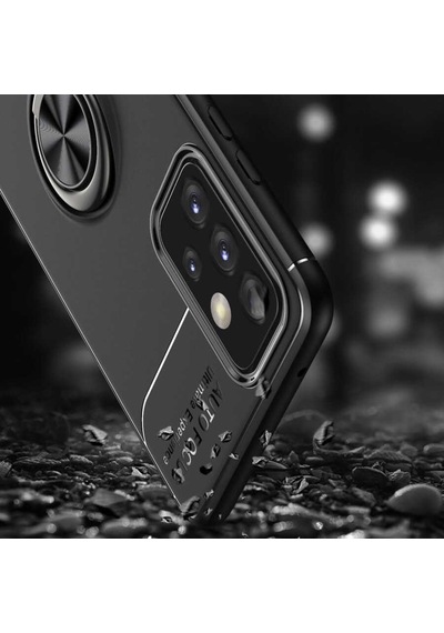 Samsung Galaxy Uyumlu A52 Kilif Yüzüklü Miknatisli Silikon Kapak 484402091