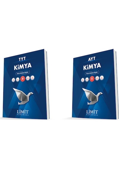 Limit Kurumsal Tyt Ayt Kimya Konu Anlatım Föyleri Seti 2 Kitap