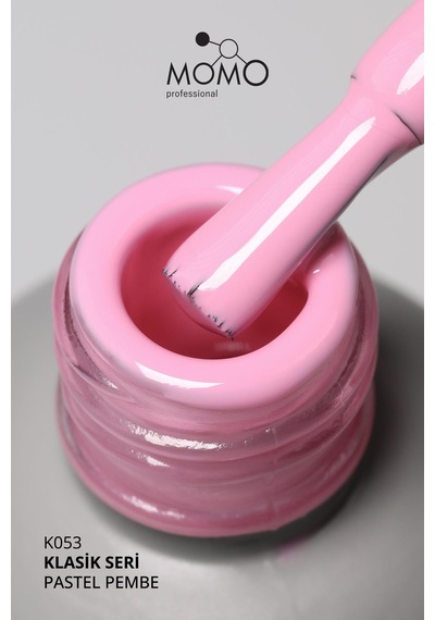 Momo Professional Kalıcı Oje K053 Pastel Pembe 14 Ml