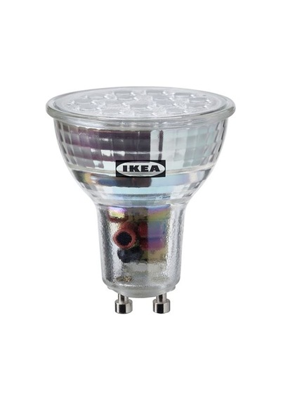 Ikea Solhetta Led Ampul Gu10, Işık Rengi: Sıcak Beyaz 2700 Kelvin , 600 Lm, Reostalı
