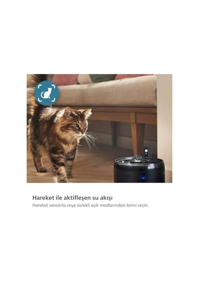 Philips Evcil Hayvan Serisi Hareketle Aktifleşen Su Pınarı Paw3210/02 Philips Evcil Hayvan Serisi Hareketle Aktifleşen Su Pınarı Paw3210/02