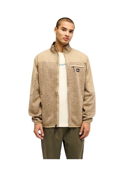 Quıksılver Quıksılver Keller Outdoor Fz Erkek Bej Sweatshırt Clmh