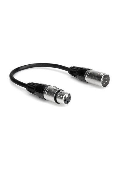5-Pin XLR Erkek To 3-Pin XLR Dişi DMX Adaptör Kablo 1 M
