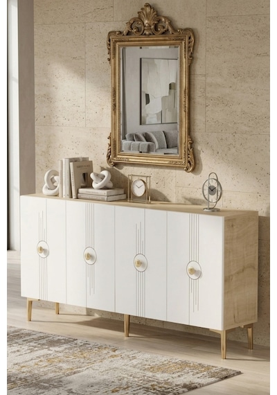 Ka1543dbg Lura Konsol Ve Tv Sehpası Safirmeşe-beyaz-gold 150cm Safirmeşe - Beyaz - Altın Ka1543dbg Lura Konsol Ve Tv Sehpası Safirmeşe-beyaz-gold 150cm Safirmeşe - Beyaz - Altın