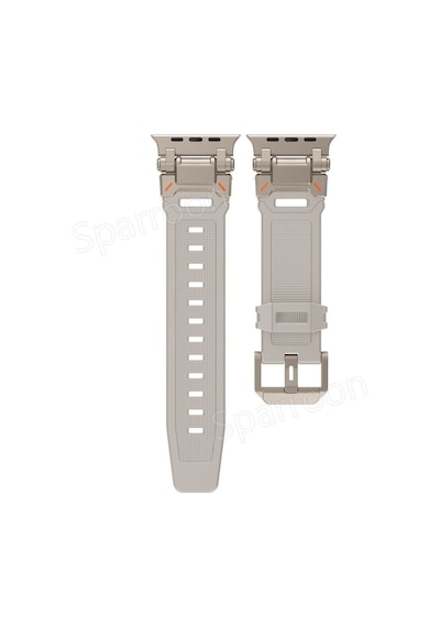 Apple Uyumlu  Watch  7 8 9 45mm Titanyum Metal Bağlantı Kitli Silikon Kordon 101
