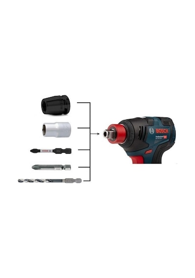 Bosch GSR 18V-50 + GDX 18V-200 2 x 4.0 A Çift Akülü Şarjlı Vidalama + Delme Seti