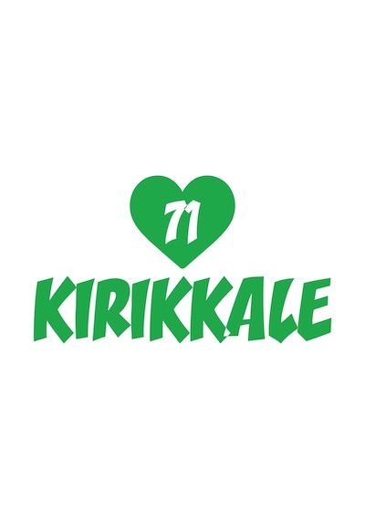 Kalpli 71 Kırıkkale Araba Sticker 17x17 Cm Yeşil