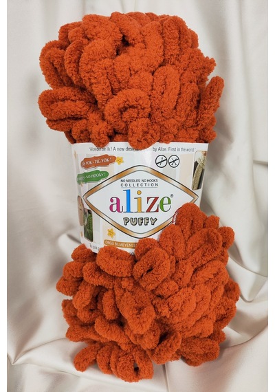 Puffy Taba El Örgü İpi 100gr. 9mt. 5'li Paket - Renk: 36