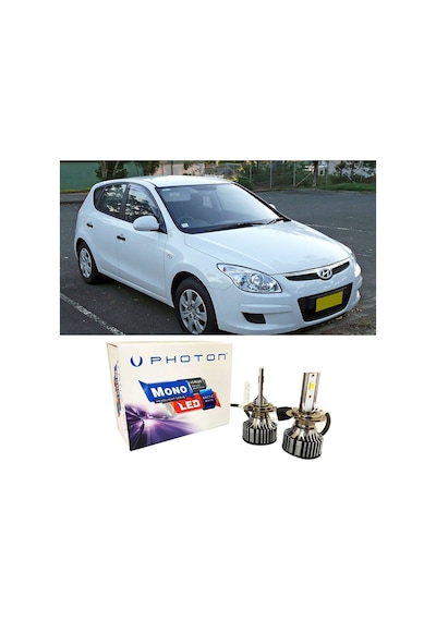 Hyundai İ30 Kısa Far Ampulü H7 Mono Yeni Seri Beyaz 2007-2012