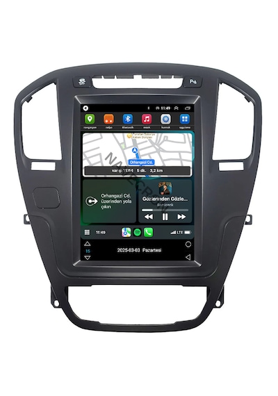 Opel Insıgnıa 2009-12 Tesla Siyah Renk Uyumlu Androıd Multimedya Gerçek 2/32 Kablosuz Carplay Geri Görüş Kameralı 10" Opel Insıgnıa 2009-12 Tesla Siyah Renk Uyumlu Androıd Multimedya Gerçek 2/32 Kablosuz Carplay Geri Görüş Kameralı 10"