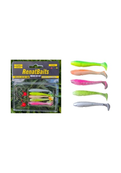 Renat Carp Micro Lrf Set 2 Pcs Jighead 3-5 Gr 5 Cm