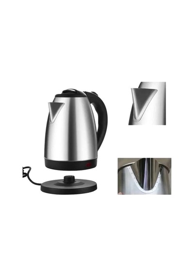 Ers- Kettle Su Isıtıcı C F Priz Uyumlu 220 - 240 V Paslanmaz Çelik Kablolu