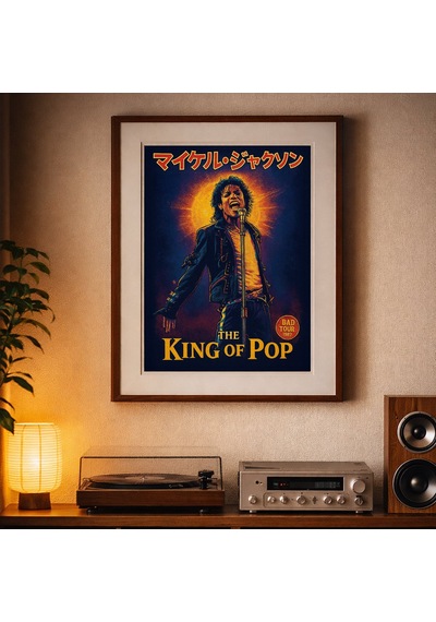 Michael Jackson Limited Edition Pop Art Poster