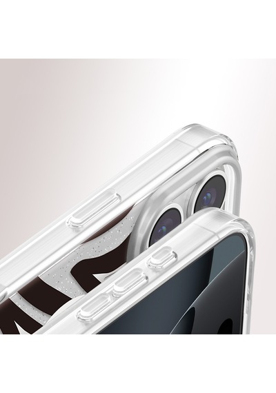 İphone 16 Pro Max Uyumlu Kılıf M-safe Şarj Özellikli Zore Paris Veyro Tpu Kapak Siyah