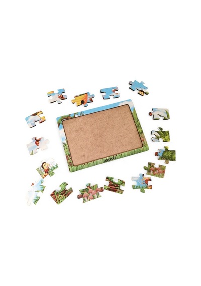 Arılar 16 Parça Eğitici Ve Öğretici Ahşap Çocuk Puzzle & Yapboz Bebek Çocuk Oyuncak