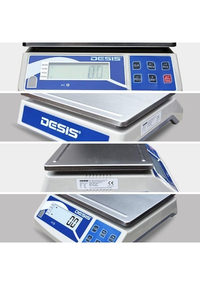 Desis H2w Dijital Hassas Terazi - Hassasiyet: 1 Gr. Max: 30 Kg.