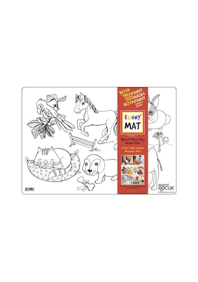 Akademi Çocuk - Funny Mat - Evcil Hayvanlar