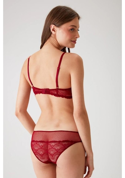 Pierre Cardin 4821 Biella Soft Push Up Dolgulu Çiçekli Bralet Sütyen Takımı 001