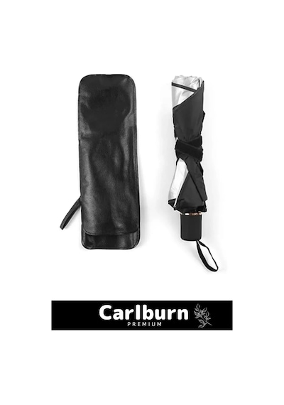 Premium Seri Titanyum Gümüş Kaplama Uv Geçirmez Güçlü Dayanıklı Araç İçi Ön Cam Şemsiye Güneşlik