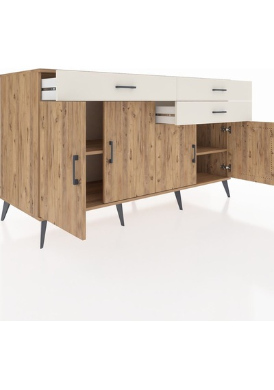Kronos Konsol 2 Raflı 3 Çekmeceli 4 Kapaklı 176x59x99 Çam-çam/aytaşı Atlas Çam/aytası - Atlas Çam Kronos Konsol 2 Raflı 3 Çekmeceli 4 Kapaklı 176x59x99 Çam-çam/aytaşı Atlas Çam/aytası - Atlas Çam