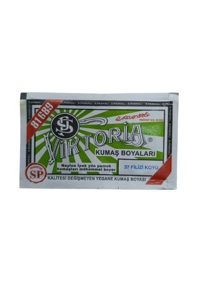 38 - Kumaş Boyası Yeşil 11 Gr 10