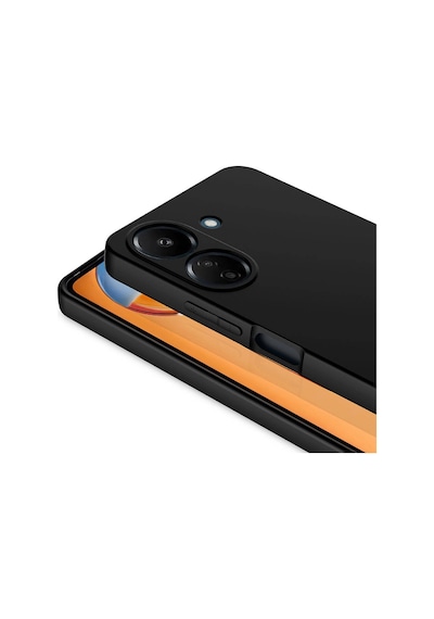 Xiaomi Redmi 13c Kılıf Yumuşak Silikon Kamera Korumalı Lansman Pazarplus Kırmızı
