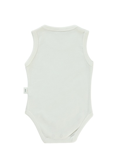 Civil Boys Civil Baby Bebek Çıtçıtlı Badi 3-9 Ay Beyaz 14k31202523w2 Beyaz