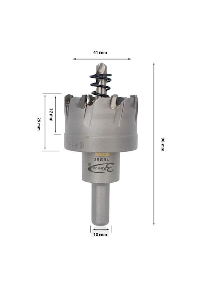 3keego 41 Mm Tct Elmas Uçlu Panç Hg60