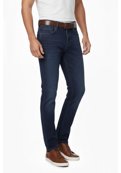 Erkek Comfort Fit Jeans Pantolon 1600 Bgl-st04970 Açık Lacivert