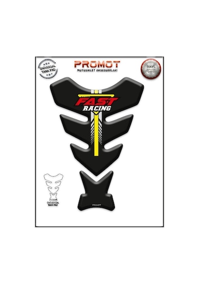 Universal Motosiklet Tank Pad 3d Sticker 0210 Diğer