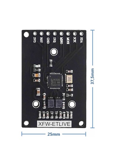 13.56mhz Rfıd Okuyucu Modül Kart Anahtarlık Mini Nfc Manyetik Kart Etiket Okuyucu Personel Takip