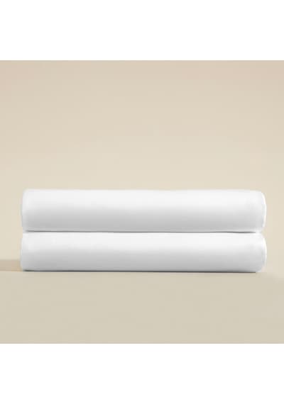 Chakra Classıc Bambu Tek Kişilik Düz Çarşaf 180x260 Cm Beyaz