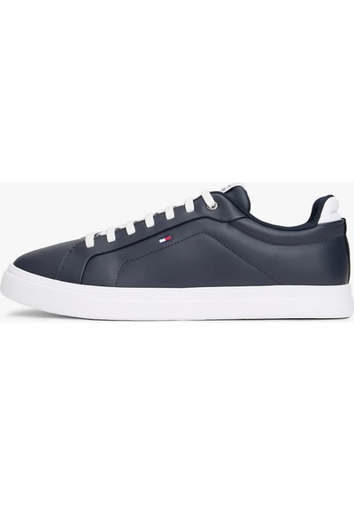 Tommy Hilfiger Icon Court Hafif Essential Erkek Mavi Sneaker Fm0fm05678dw5 Mavi