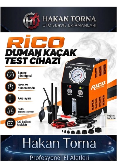 Rico Duman Kaçak Test Cihazı