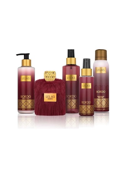 Lelas Bordo Unisex Parfüm Seti