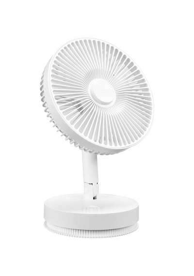 Everest Efn-600 Beyaz 2000mah 8 Inch 4 Kademeli 1500rpm Hız Katlanabilir Masaüstü Usb Fan