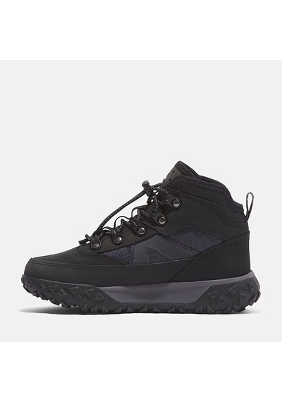 Timberland Motion 6 Mid Bungee Waterproof Çocuk Sneakers-34003 Siyah
