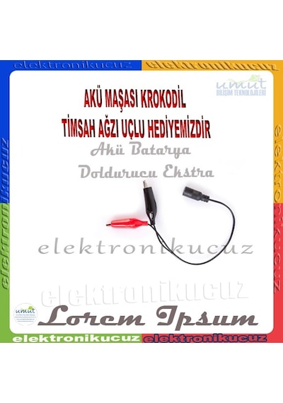 12 Volt Akülü Arabalar Için Jeep Motor Atv Aküsü Şarj Aleti