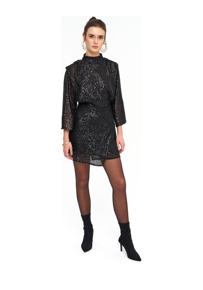 La Garita Noir Radiance Dress Siyah Siyah