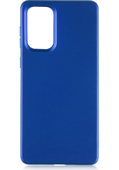 Zore Galaxy Uyumlu A73 Kılıf Premier Silikon Kapak - Saks Mavi Saks Mavi