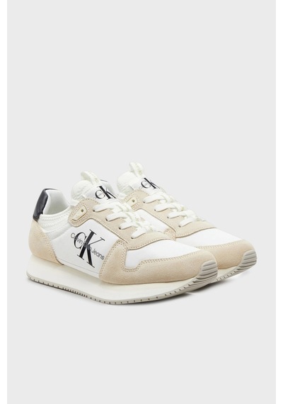 Calvin Klein Kadın Ayakkabı Yw0yw00840 03a Beyaz-krem Beyaz-krem Beyaz - Krem