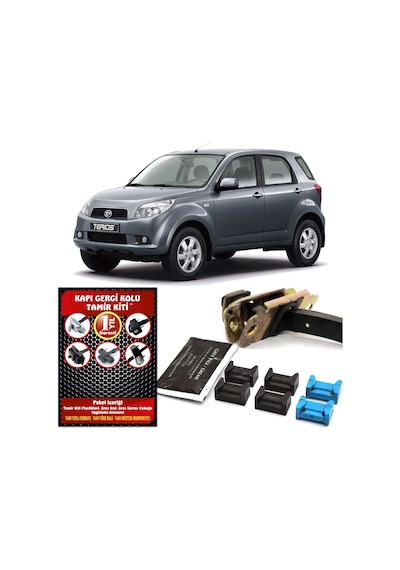 Barrer Daihatsu TERİOS Kapı Gergi (Limitör) Tamir Kiti 2007-2018