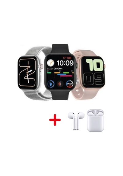 Akıllı Saat 99 Smartwatch + Kulaklık Dokunmatik Türkçe Menü Arama Cevaplama Kablosuz Şarj