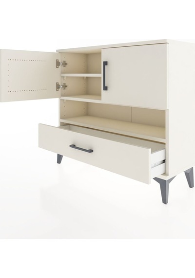 Arges Şifonyer 3 Raflı Tek Çekmeceli 2 Kapaklı 88x30x80 Aytaşı-aytaşı Aytası Arges Şifonyer 3 Raflı Tek Çekmeceli 2 Kapaklı 88x30x80 Aytaşı-aytaşı Aytası