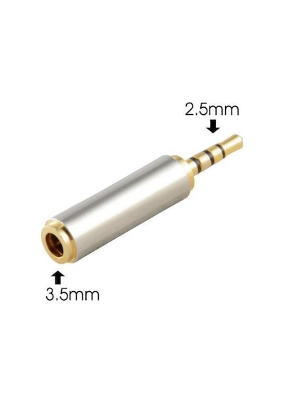 3.5 Mm 2.5 Mm Jack Çevirici 3 Çizgi 4 Boğum 3.5 Mm 2.5 Mm Çevirivi 3.5 Mm Kualklık Mikrofon 2.5 Mm Çevirici