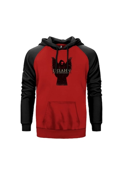 Ihsahn The Adversary Kırmızı Renk Reglan Kol Sweatshirt Kırmızı